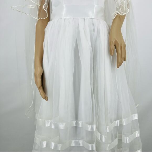 Handmade Strapless White Gown - Picture 7 of 15